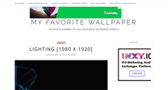 Desktop Screenshot of myfavwallpaper.com